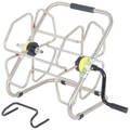 Stainless Steel Frame Mount Manual Hose Reel