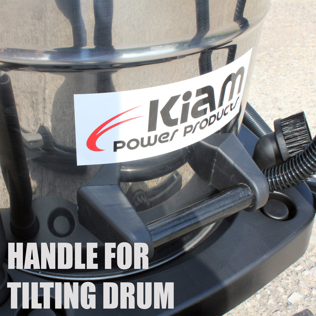 Kiam KV60-2 2400W Twin Motor Industrial Wet and Dry Vacuum Cleaner