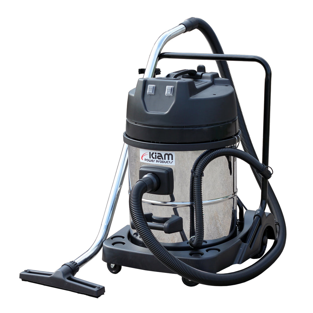 Kiam KV60-2 2400W Twin Motor Industrial Wet and Dry Vacuum Cleaner