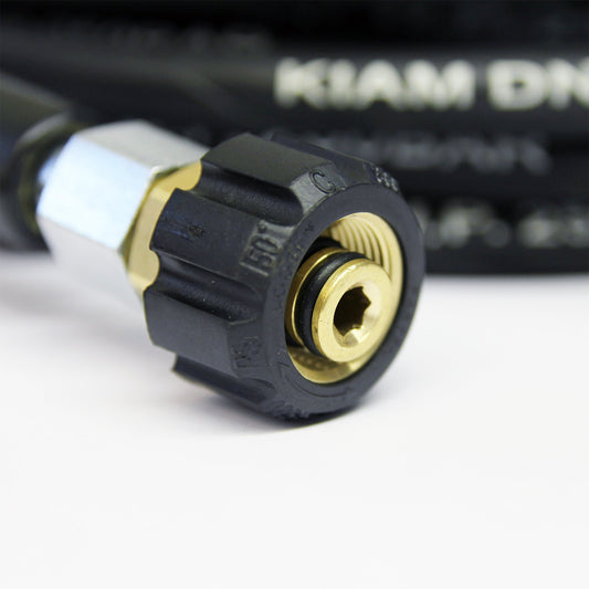 M22 Female 5/16 Inch Rubber Pressure Washer Hose