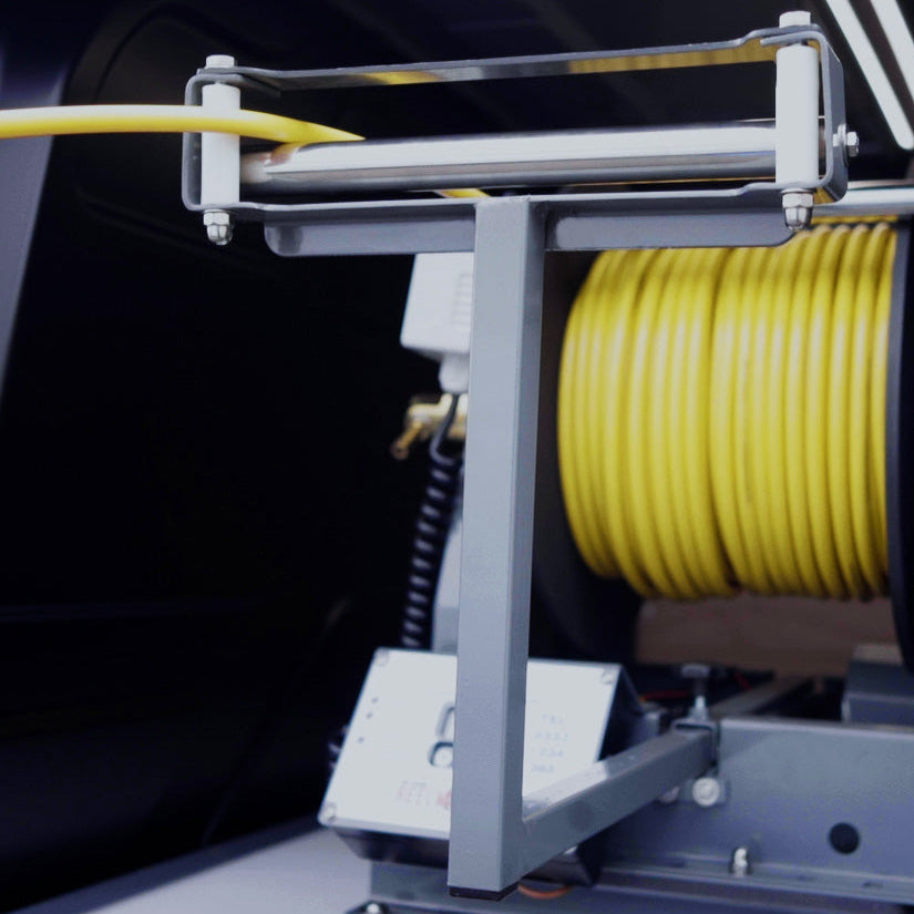 Hose Reel Extension Guide Arm