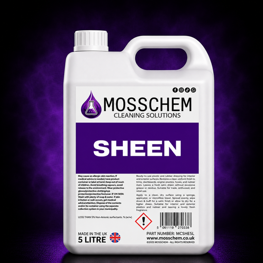 Mosschem Sheen Plastic & Rubber Dressing