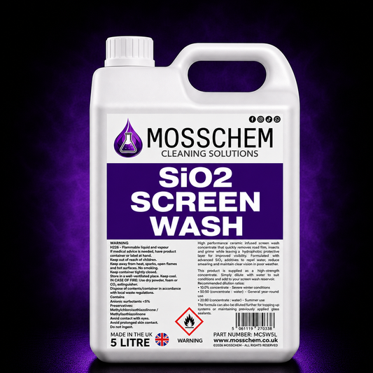 Mosschem SiO2 Screen Wash with Water Repellent