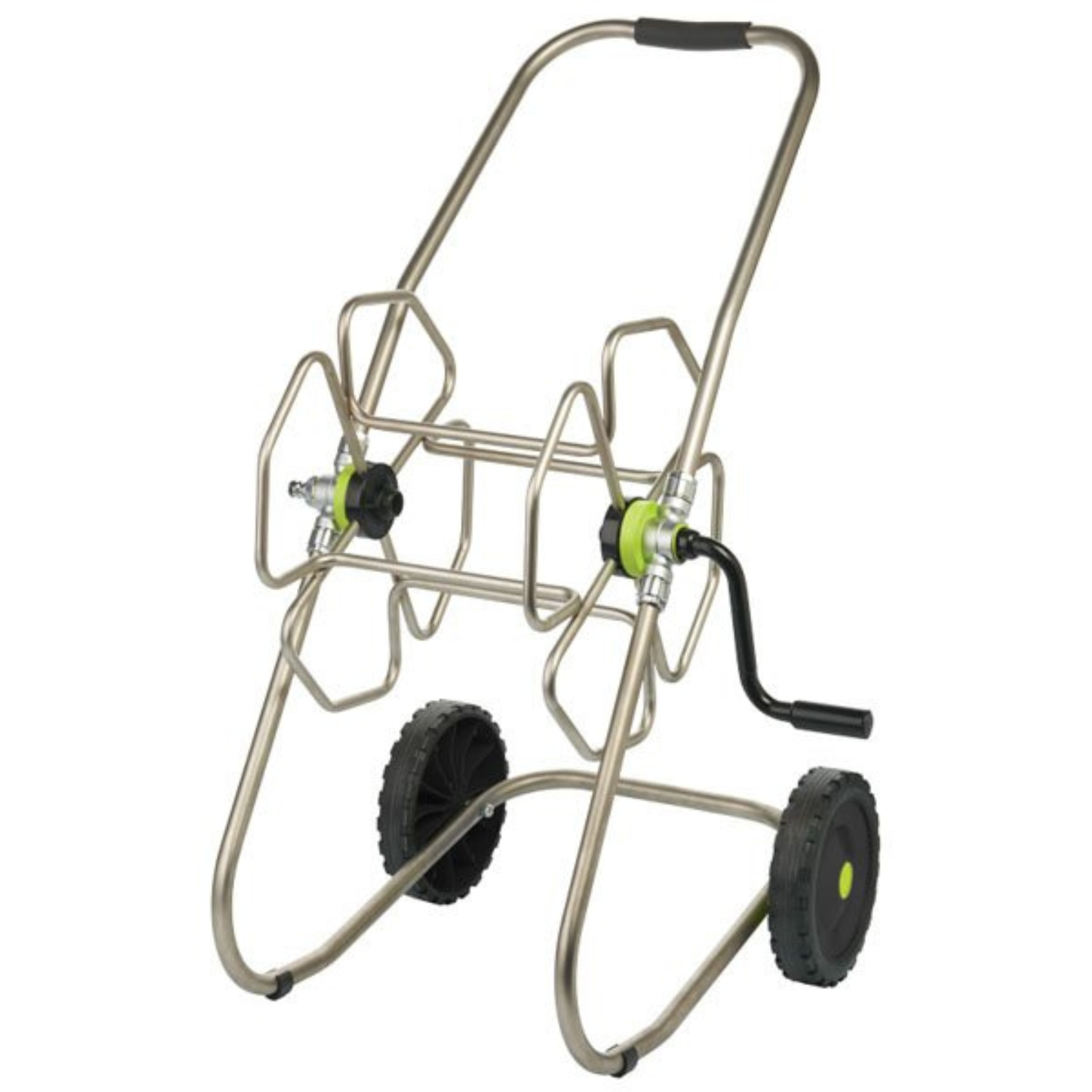 Trolley Mount Manual Hose Reel – 50m Capacity (Stainless Steel)