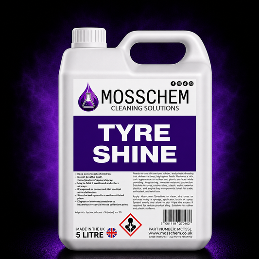Mosschem Tyre Shine Rubber & Plastic Dressing