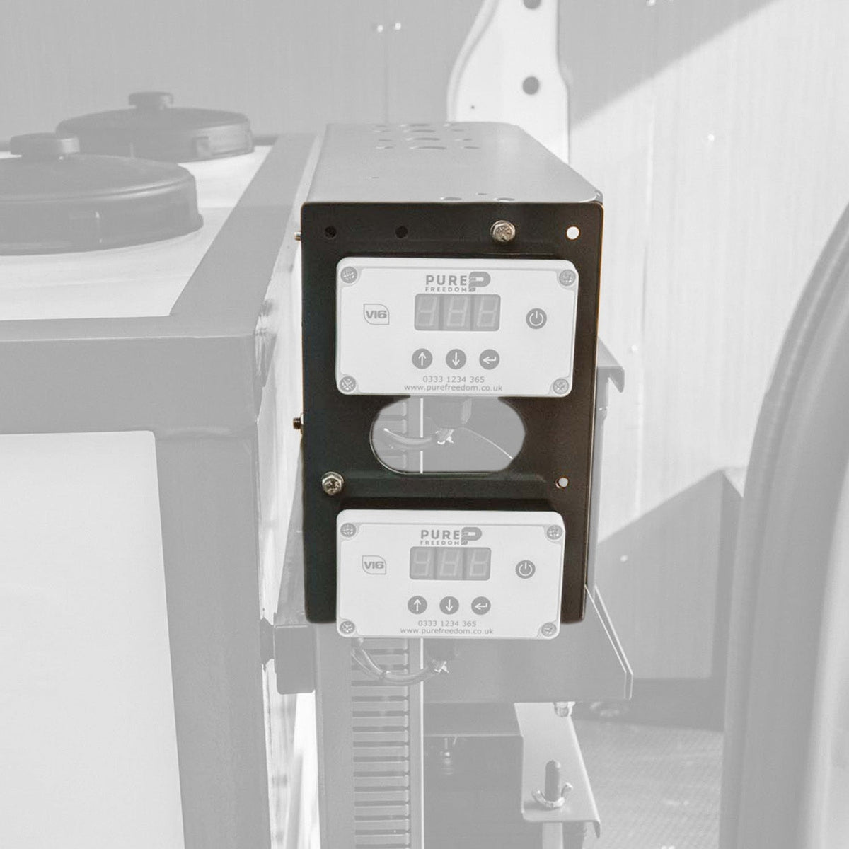 Double Controller Mounting Plate
