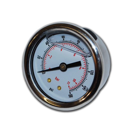 0-160psi Glycerine Filled Pressure Gauge