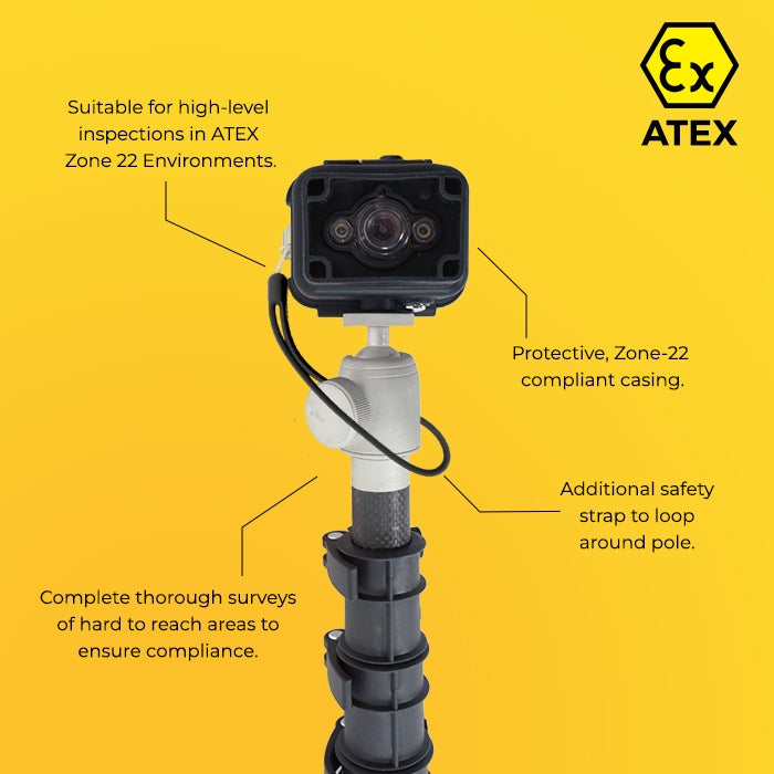 ExSight ATEX Inspection Camera and Pole Package