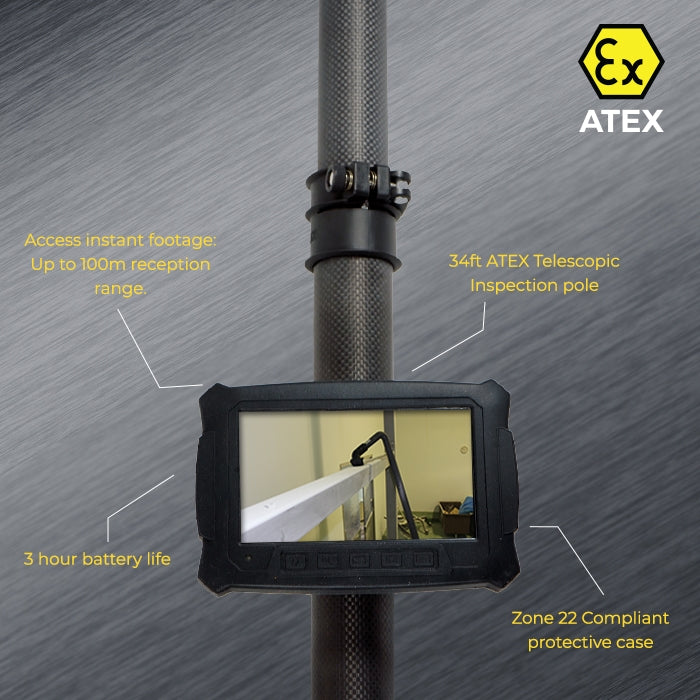 ExSight ATEX Inspection Camera and Pole Package