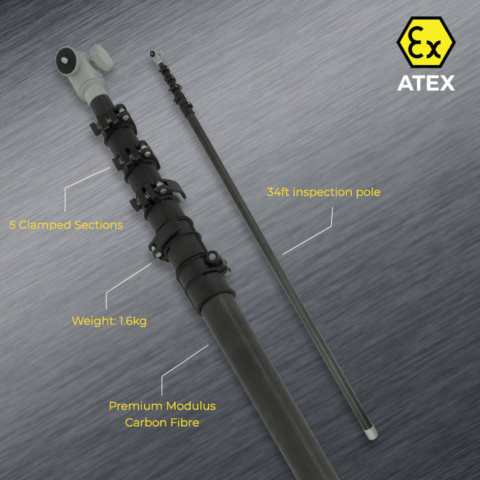 ExSight ATEX Inspection Camera and Pole Package