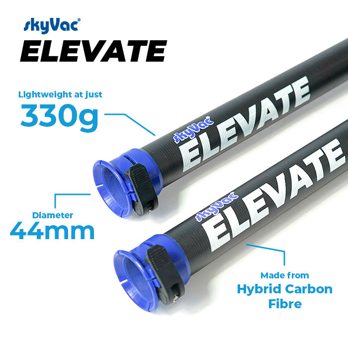 skyVac® Elevate 44mm Clamped Pole (1.5m)