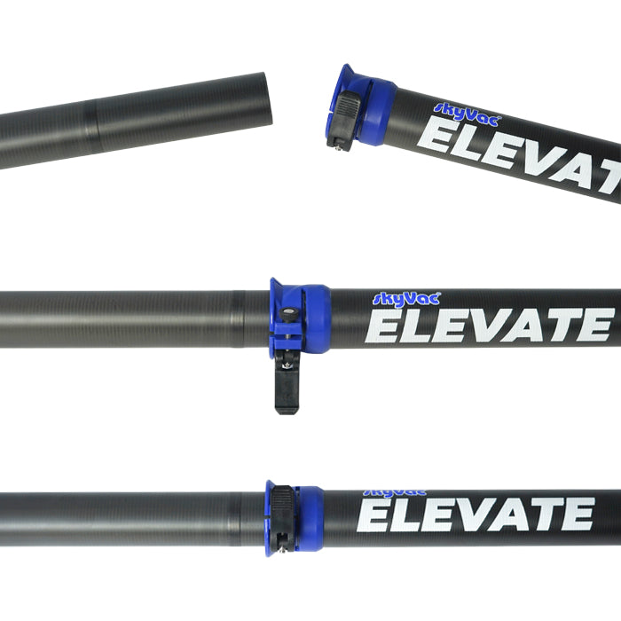 skyVac® Elevate 44mm Clamped Pole (1.5m)