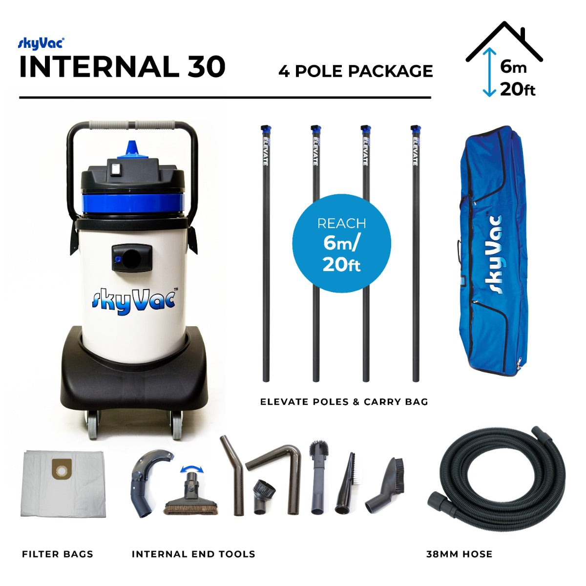skyVac® Internal 30 Package