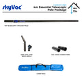 skyVac® Essential Telescopic Pole Package