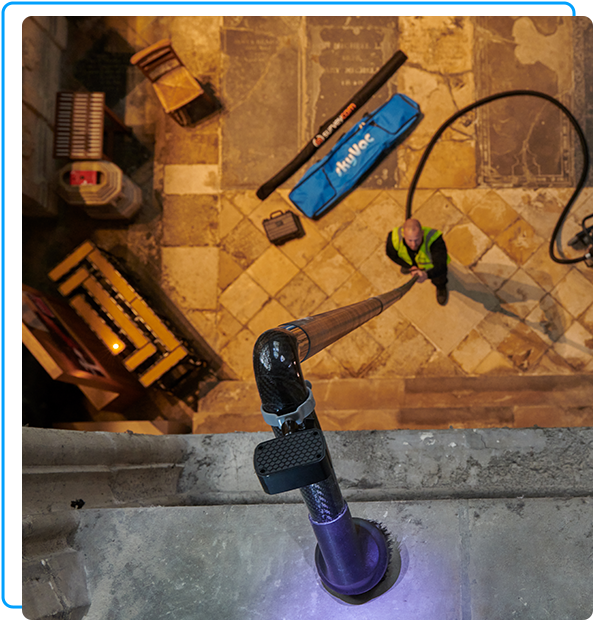 skyVac® Essential Telescopic Pole Package