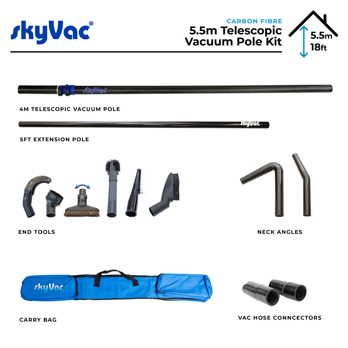 skyVac® Telescopic Pole Package
