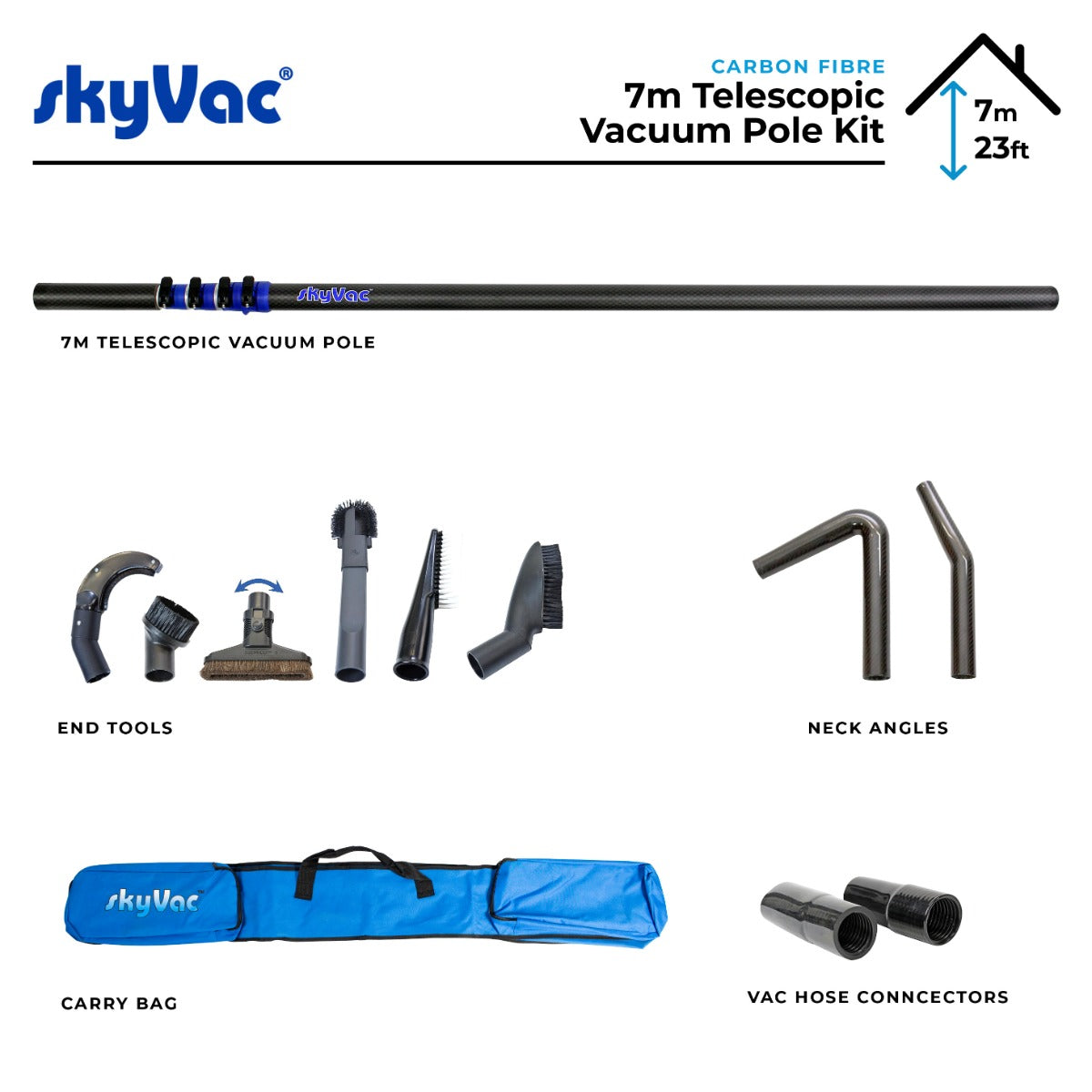 skyVac® Telescopic Pole Package