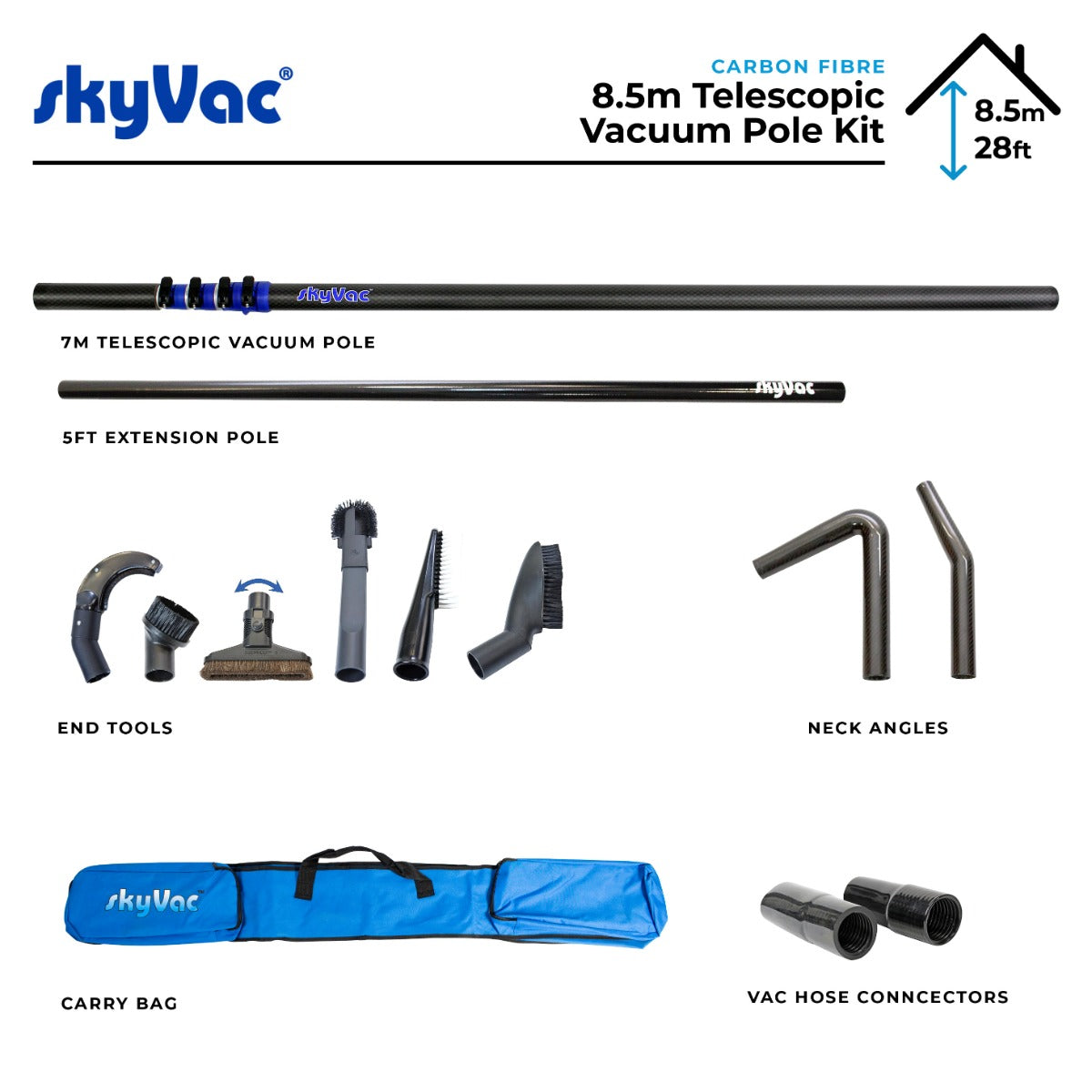 skyVac® Telescopic Pole Package
