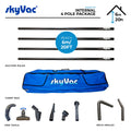 skyVac® Push Fit 44mm Pole Package