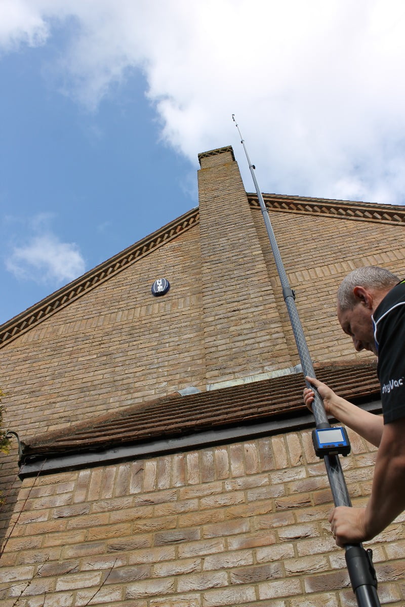 skyVac® Telescopic Inspection Pole
